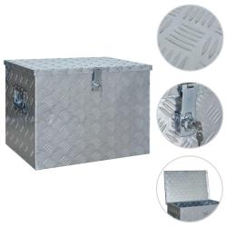 Bo&icirc;te en aluminium 610x430x455 mm Argent&eacute;