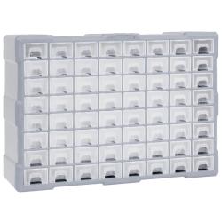 Organisateur multi-tiroirs avec 64 tiroirs 52x16x37,5 cm