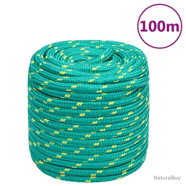 Corde de bateau Vert 16 mm 100 m Polypropyl�ne