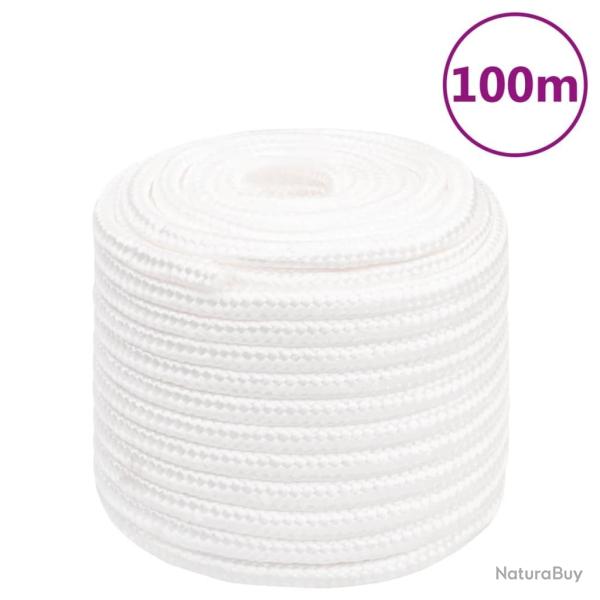 Corde de bateau Blanc complet 18 mm 100 m Polypropylne alsavelo