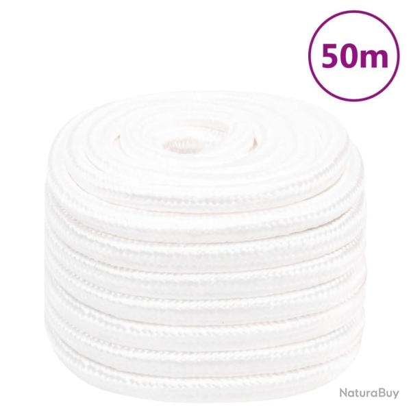 Corde de bateau Blanc complet 20 mm 50 m Polypropylne alsavelo