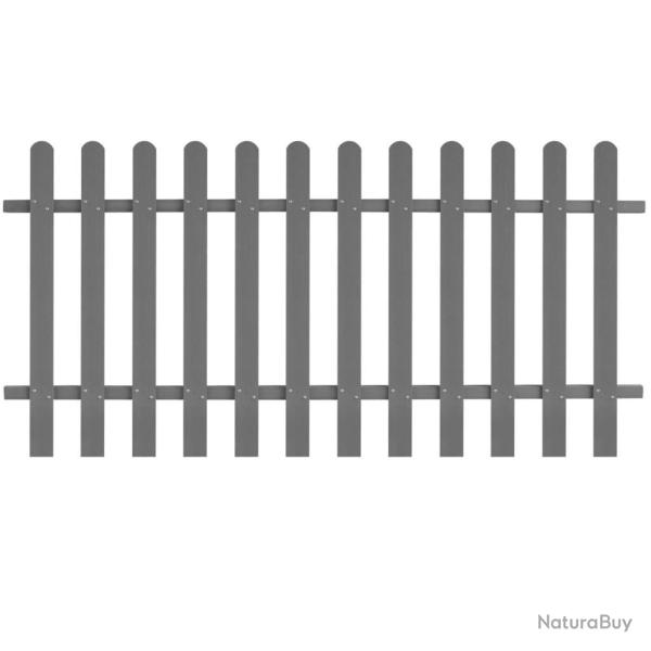 Clture  piquets WPC 200 x 100 cm alsavelo