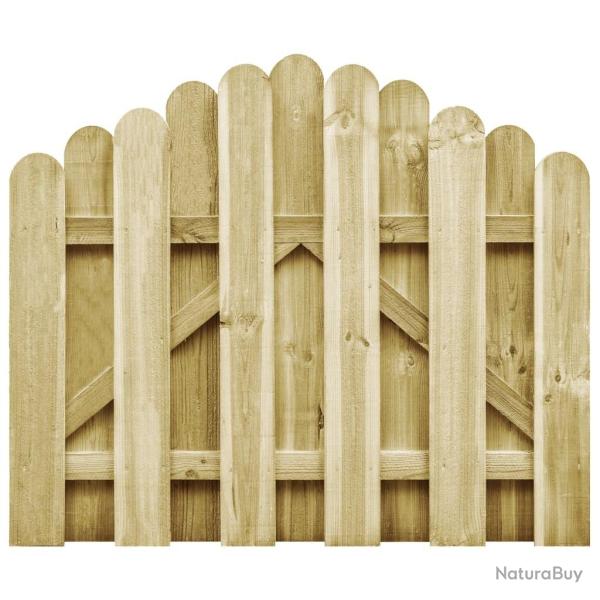 Portail de jardin bois de pin impr�gn� 100x75 cm