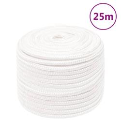 Corde de bateau Blanc complet 14 mm 25 m Polypropyl&egrave;ne