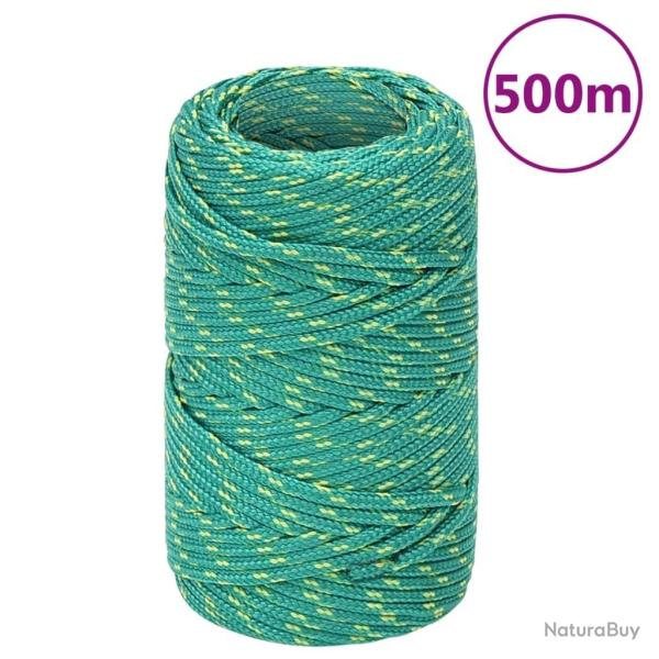 Corde de bateau Vert 2 mm 500 m Polypropyl�ne