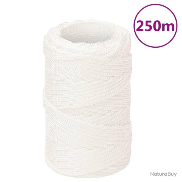 Corde de bateau Blanc complet 2 mm 250 m Polypropyl�ne
