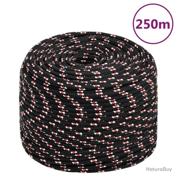 Corde de bateau Noir 6 mm 250 m Polypropyl�ne