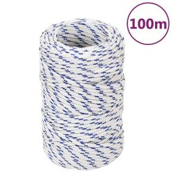 Corde de bateau Blanc 2 mm 100 m Polypropyl&egrave;ne