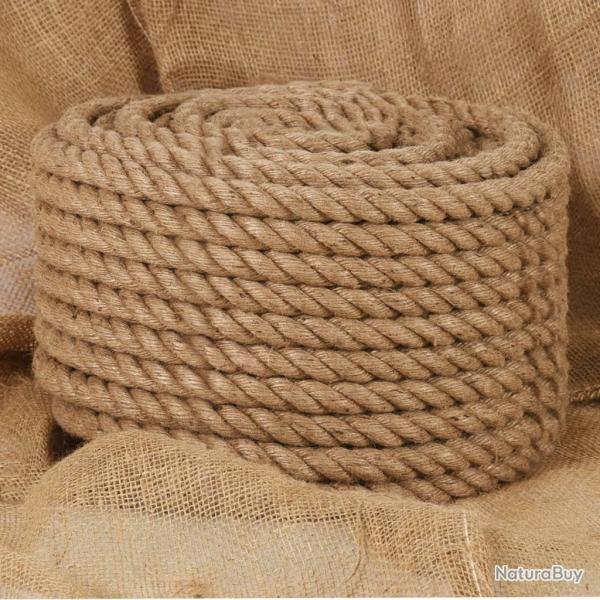 Corde 100 % jute 20 mm 50 m