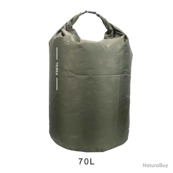 Sac de Rangement �tanche et Flottant pour Voyage en Plein Air Portable pour la Bateau 70Litres