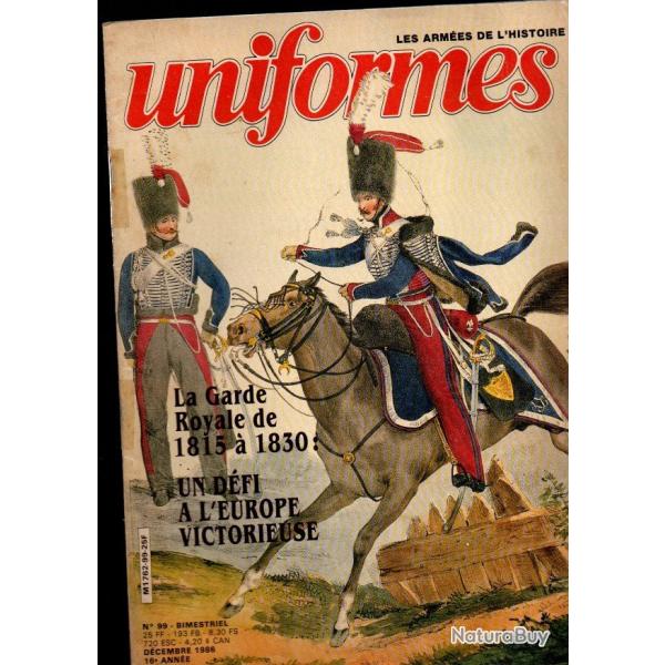 uniformes 99 garde royale 1815 � 1830 , cuirassier garde royale 1820, peinture chevaux maquettes