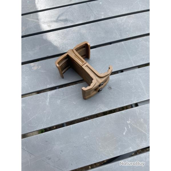 Porte double chargeur