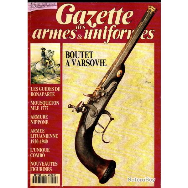 gazette des armes et uniformes 214, armure nippone l'ashigaru , cavalerie franaise part 2,