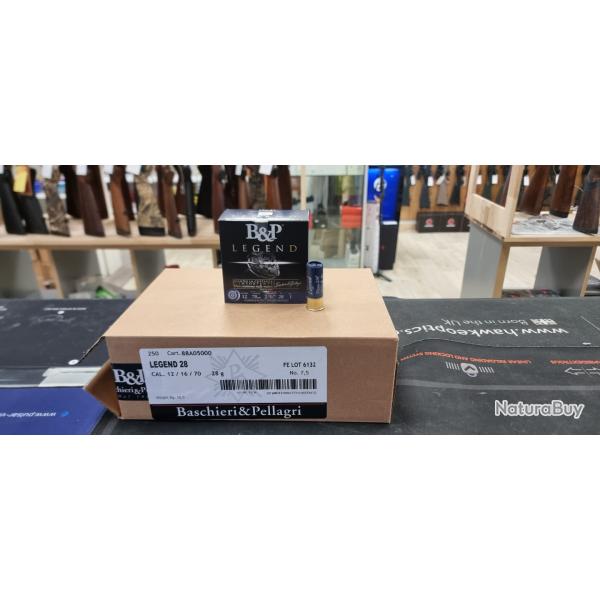 Op� trap! 4 cartons de 250 cartouches B&P legend 28g cal 12