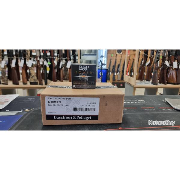 Wahoo ! B&P F2 power - 1 carton de 250 cartouches trap - Cal.12