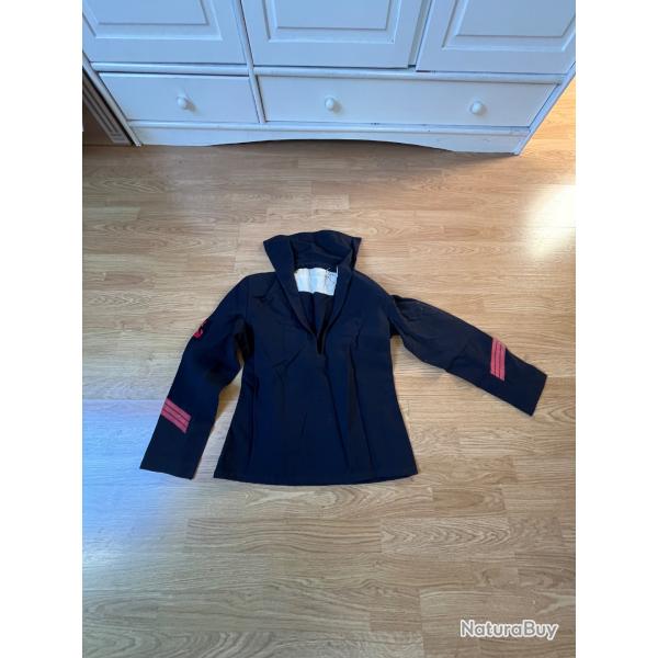 Veste , vareuse, marine nationale, arm�e fran�aise, marin, matelot, ann�es 60.