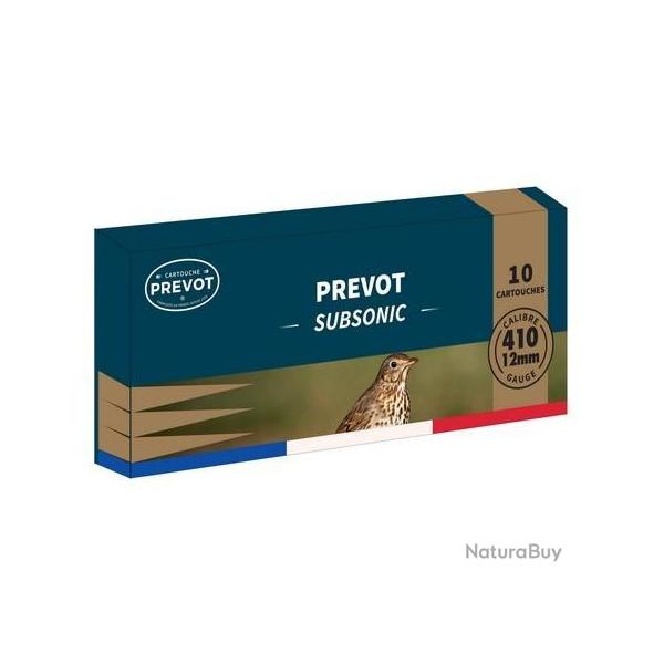 Cartouches Pr�v�t 410 subsonique N9