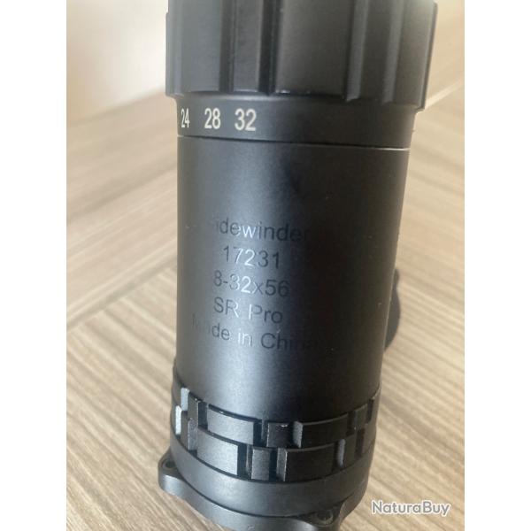 Lunettes HAWKE Sidewinder 8x32x56 SR Pro