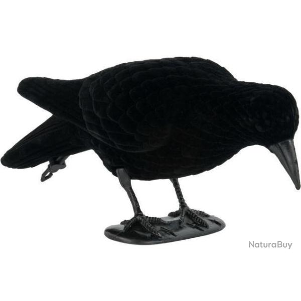 Forme de corbeau floqu�e mangeur