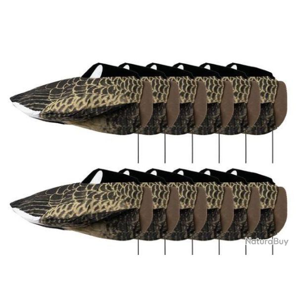 Forme manche � air bernache du canada dormeuse x12