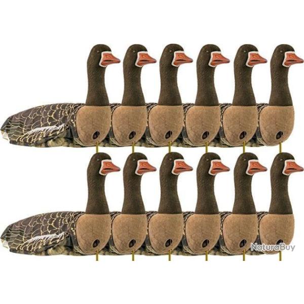 Forme manche � air FlockSox oie rieuse active x12