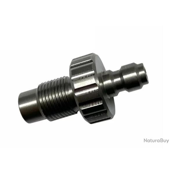 Adaptateur PCP pour Bouteille FX Airgun vers quik connect (pompe compresseur etc)