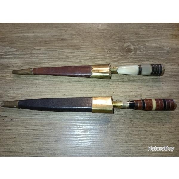2 Beaux stylets corses