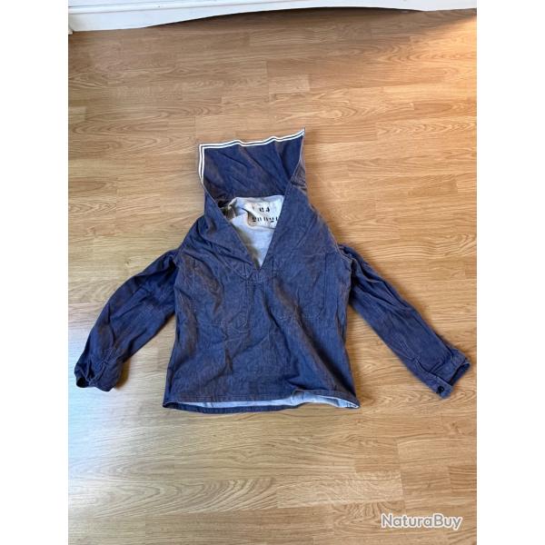 Vareuse marine nationale arme fran�aise ann�es 60, marin, matelot.
