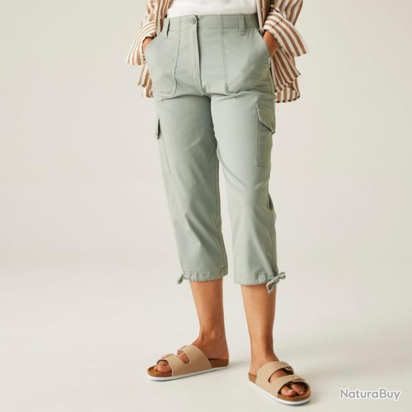 Pantacourt Regatta Shorebella Capri Gris