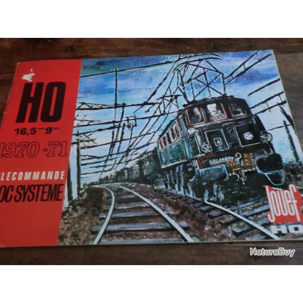 catalogue collection jouef  1970-71