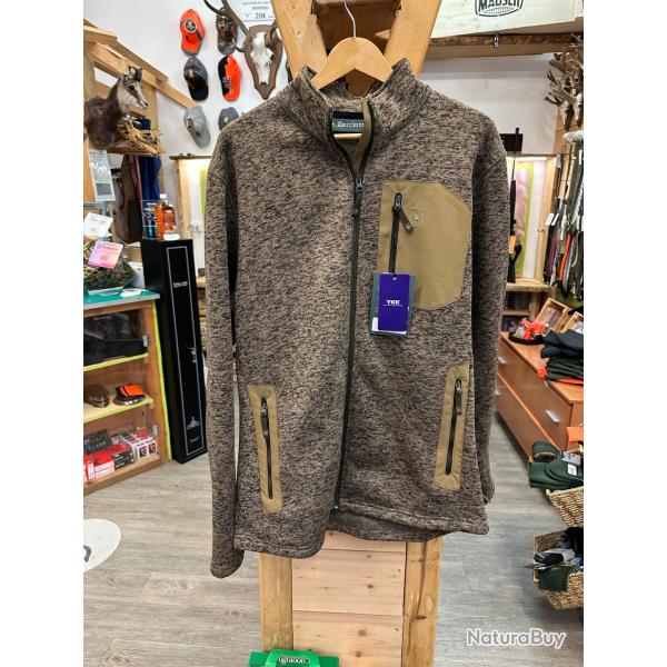 D�stockage Veste polaire DEERHUNTER SAREK KNITTED Taille S