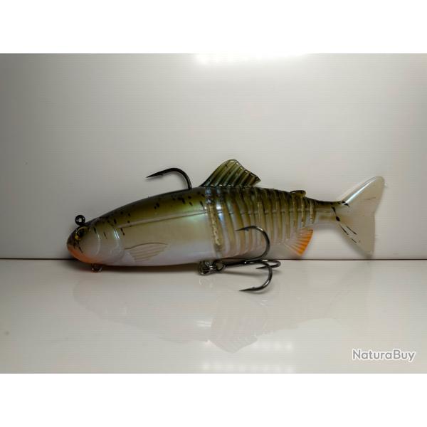 Leurre Souple Arme Fox Rage Replicant Jointed Exclusif 15Cm Marble