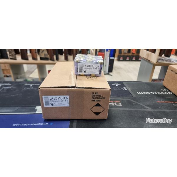 opTrap! 4 cartons de  250 cartouches Joker piston 28gr 71/2 ou 8