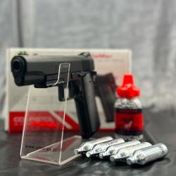 PACK PR&Ecirc;T A TIRER PISTOLET UX BLAMER CO2 CAL BB/4.5MM