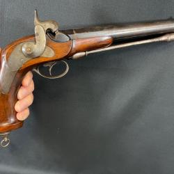 RARISSIME PISTOLET RUSSE TYPE 1858 DE LA MANUFACTURE DE TULA