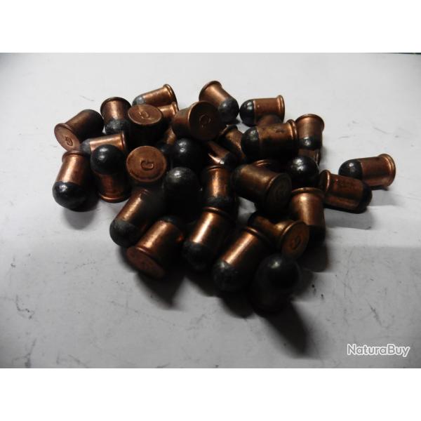 lot de 35 cartouches 9mm balle ronde ( G )