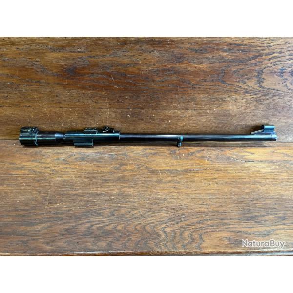 Canon lourd MAUSER 66 calibre 7X64 avec montage et organes de vis�e � 1000�.