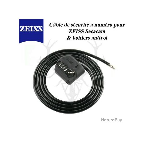 ZEISS C�ble Antivol � Code - S�curisation pour Cam�ras & Bo�tiers