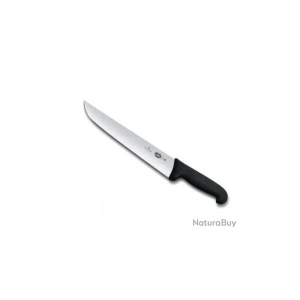 COUTEAU BOUCHER VICTORINOX 26CM NOIR 5.5203.26