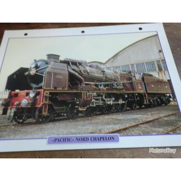 planche photos motrice pacific nord chapelon