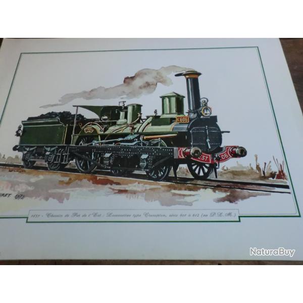 planche photos motrice type crampton srie 601 a 612