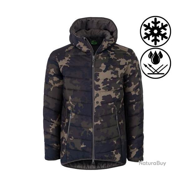 Veste Korda Thermolite Puffer Jacket Dark Kamo