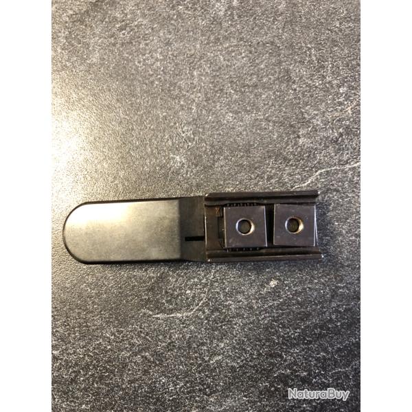 Pied avant pivot EAW pour lunette � rail SRBH12 coude 45.