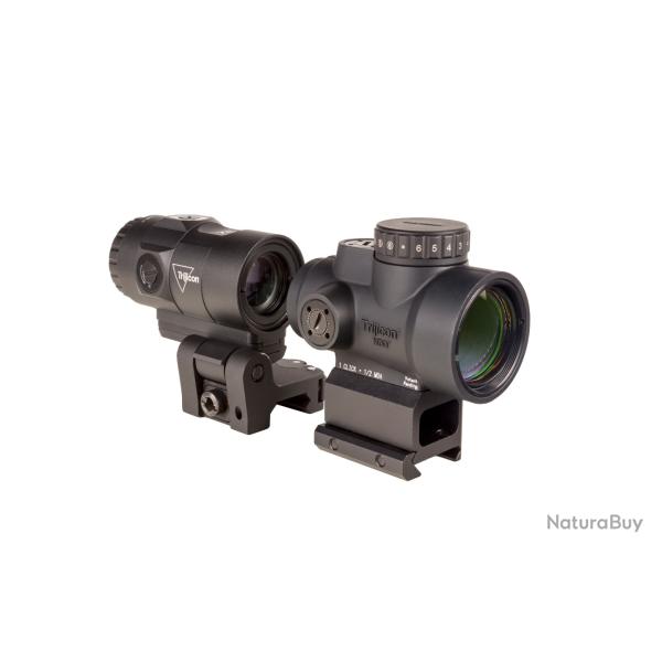 Combo TRIJICON MRO HD 1X25 + Magnifier TRIJICON (Grossissement: x3)