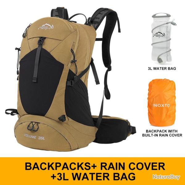 Sac d'alpinisme tanche SR 35 L + GOURDE 3L- KAKI-  LIVRAISON GRATUITE !!!