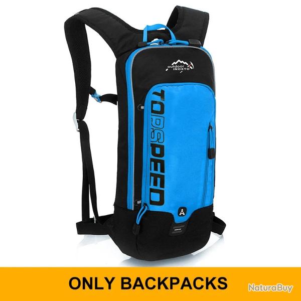 Sac  dos de vlo tanche et respirant 6L -BLEU-  LIVRAISON GRATUITE !!!