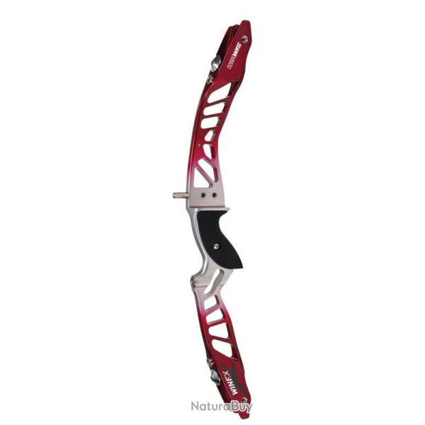 WIAWIS - Poign�e Alu WINEX 25" GAUCHER (LH) RED SILVER