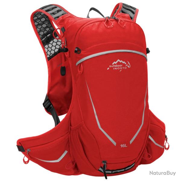 Sac � dos ultral�ger pour sports de plein air 16L -ROUGE-