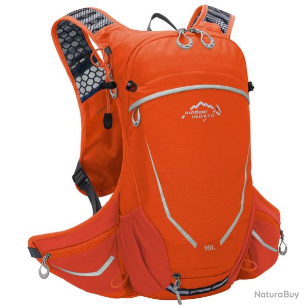 Sac  dos ultralger pour sports de plein air 16L -ORANGE-LIVRAISON GRATUITE !!!