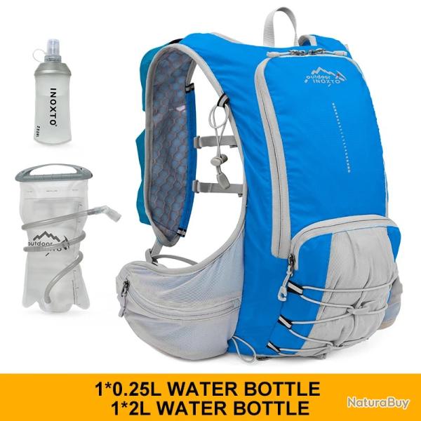 Sac � dos d'hydratation l�ger 15L GOURDE 1.5L+ 250ML -BLEU
